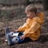 JAN & JUL Waterproof Insulated Winter Boots for Toddlers and Kids(Grey Construction)