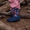 JAN & JUL Waterproof Insulated Winter Boots for Toddlers and Kids(Winter Flowers)