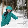 JAN & JUL Waterproof Insulated Winter Gloves for Kids(Wildberry)