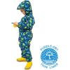 JAN & JUL Waterproof Rain Suit, Windproof Coveralls for Toddlers and Kids(Thin-liner: Dinoland)