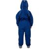 JAN & JUL Waterproof Rain Suit, Windproof Coveralls for Toddlers and Kids(Thin-liner: Nebula Blue)