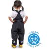 JAN & JUL Waterproof Snow Bib Pants with Fleece-Lining, Overalls for Toddlers and Kids(Cozy-dry: Black)