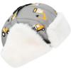 JAN & JUL Waterproof Winter Hat for Babies and Kids(Grey Construction – No Toggle)