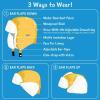 JAN & JUL Waterproof Winter Hat for Babies and Kids(Navy Forest – No Toggle)