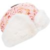 JAN & JUL Waterproof Winter Hat for Babies and Kids(Pink Rainbow)
