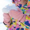 JAN & JUL Winter Fleece Mittens for Baby and Toddler(Dusty Pink)