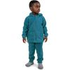 JAN & JUL Winter Fleece Pants for Toddlers and Kids(Blue Spruce)