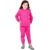 JAN & JUL Winter Fleece Pants for Toddlers and Kids(Hot Pink)