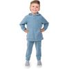 JAN & JUL Winter Fleece Pants for Toddlers and Kids(Stormy Blue)