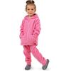 JAN & JUL Winter Fleece Pants for Toddlers and Kids(Watermelon Pink)