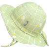 JAN & JUL 50+ UPF Cotton Sun Hat with Wide Brim for Toddler Girls(Birdie)