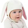 JAN & JUL Baby and Toddler’s Fleece Animal Winter Hat(Cream Bunny)
