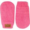 JAN & JUL Fleece Lined Knit Mittens for Baby and Toddler(Thumbless Mitten: Watermelon Pink)