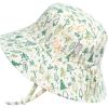 JAN & JUL Grow-with-Me Cotton Bucket Sun-Hat for Baby and Kids(Camp Grove)