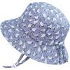 JAN & JUL Grow-with-Me Cotton Bucket Sun-Hat for Baby and Kids(Goose)