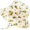 JAN & JUL Grow-with-Me Cotton Bucket Sun-Hat for Baby and Kids(Little Diggers)