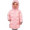 JAN & JUL Insulated Winter Coat, Sherpa Lined Cozy Jacket for Kids(Snow Bunny)