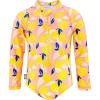 JAN & JUL Long Sleeve 1-pc Girls’ UV Swim-Suit Rash Guard (Baby, Toddler, Kids)(Summer Citrus)