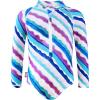 JAN & JUL Long Sleeve 1-pc Girls’ UV Swim-Suit Rash Guard (Baby, Toddler, Kids)(Summer Stripes)