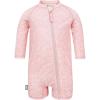 JAN & JUL Long Sleeve 1-pc UV Jumpsuit Rash Guard (Baby, Toddler)(Pink Prairie)