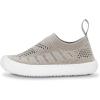 JAN & JUL Machine Washable Knit Shoes | Breathable Light-Weight Sneakers (Baby/Toddler/Little Kid)(Breeze Knit Shoes: Driftwood)
