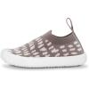 JAN & JUL Machine Washable Knit Shoes | Breathable Light-Weight Sneakers (Baby/Toddler/Little Kid)(Graphic Knit Shoes: Pebbles)