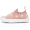 JAN & JUL Machine Washable Knit Shoes | Breathable Light-Weight Sneakers (Baby/Toddler/Little Kid)(Graphic Knit Shoes: Starfish)