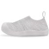 JAN & JUL Machine Washable Knit Shoes | Breathable Light-Weight Sneakers (Baby/Toddler/Little Kid)(Jelly Jumper Flow Shoes: Grey)