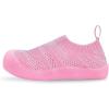 JAN & JUL Machine Washable Knit Shoes | Breathable Light-Weight Sneakers (Baby/Toddler/Little Kid)(Jelly Jumper Flow Shoes: Pretty Pink)