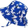 JAN & JUL Quick Dry Sun-Hat with Neck Flap for Swimming Boys’ Beach Hat(Seagull)