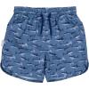 JAN & JUL UV Swim Shorts and Long Sleeve UV Shirt for Toddlers(Swim Shorts: Shark)