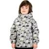 JAN & JUL Waterproof Fleece Lined Rain Jacket, Raincoat for Kids(Fleece-lined: Bear)