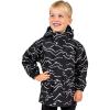 JAN & JUL Waterproof Fleece Lined Rain Jacket, Raincoat for Kids(Fleece-lined: Bear Mountain)