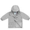 JAN & JUL Waterproof Fleece Lined Rain Jacket, Raincoat for Kids(Fleece-lined: Greystone)