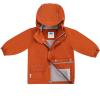 JAN & JUL Waterproof Fleece Lined Rain Jacket, Raincoat for Kids(Fleece-lined: Terracotta)