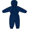 JAN & JUL Waterproof Fleece Lined Snow Suit, Coveralls for Toddlers and Kids(Fleece-lined: Nebula Blue)