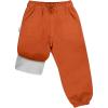 JAN & JUL Waterproof Fleece Lined Snow and Rain Pants for Toddlers and Kids(Cozy-dry: Terracotta)