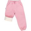 JAN & JUL Waterproof Fleece Lined Snow and Rain Pants for Toddlers and Kids(Fleece-lined: Dusty Pink)