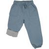 JAN & JUL Waterproof Fleece Lined Snow and Rain Pants for Toddlers and Kids(Fleece-lined: Heather Grey)