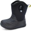 JAN & JUL Waterproof Insulated Winter Boots for Toddlers and Kids(Black Birch)