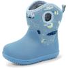 JAN & JUL Waterproof Insulated Winter Boots for Toddlers and Kids(Wolf and Bear)