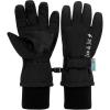 JAN & JUL Waterproof Insulated Winter Gloves for Kids(Black)