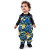 JAN & JUL Waterproof Snow Bib Pants with Fleece-Lining, Overalls for Toddlers and Kids(Cozy-dry: Jungle Nights)