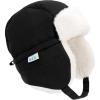 JAN & JUL Waterproof Winter Hat for Babies and Kids(Black)