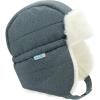 JAN & JUL Waterproof Winter Hat for Babies and Kids(Heather Grey – No Toggle)