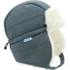 JAN & JUL Waterproof Winter Hat for Babies and Kids(Heather Grey)