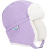 JAN & JUL Waterproof Winter Hat for Babies and Kids(Lavender – No Toggle)