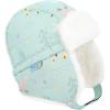 JAN & JUL Waterproof Winter Hat for Babies and Kids(Minty Forest – No Toggle)
