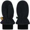 JAN & JUL Winter Fleece Mittens for Baby and Toddler(Black)