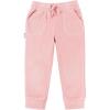 JAN & JUL Winter Fleece Pants for Toddlers and Kids(Dusty Pink)
